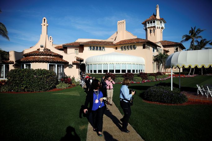 Trumpovo floridské letovisko Mar-a-Lago.