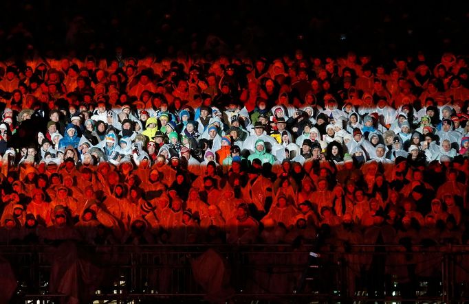 Zahajovací ceremoniál MS ve sjezdovém lyžování ve Schladmingu