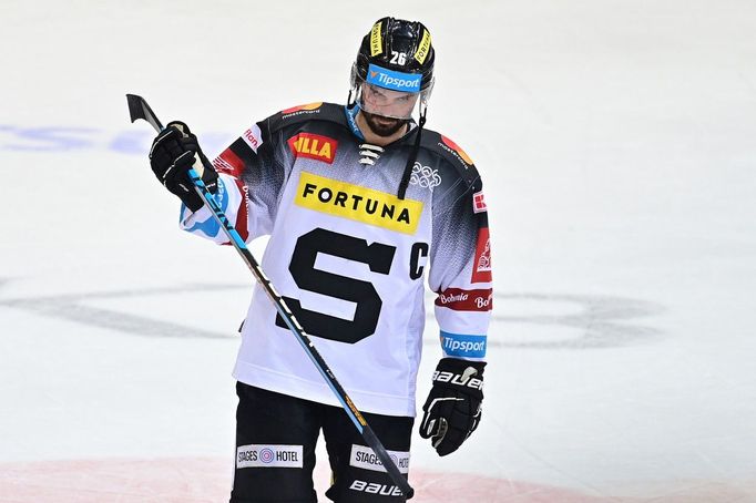 Michal Řepík v play off extraligy 2023.