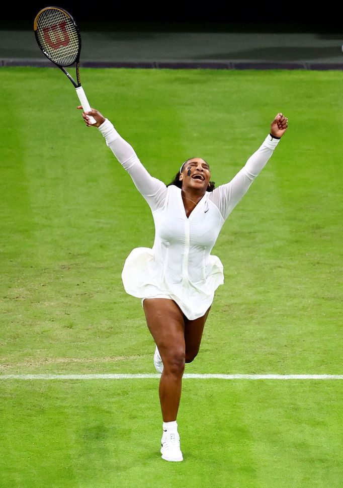 Wimbledon 2022, 2. den (Serena Williamsová)