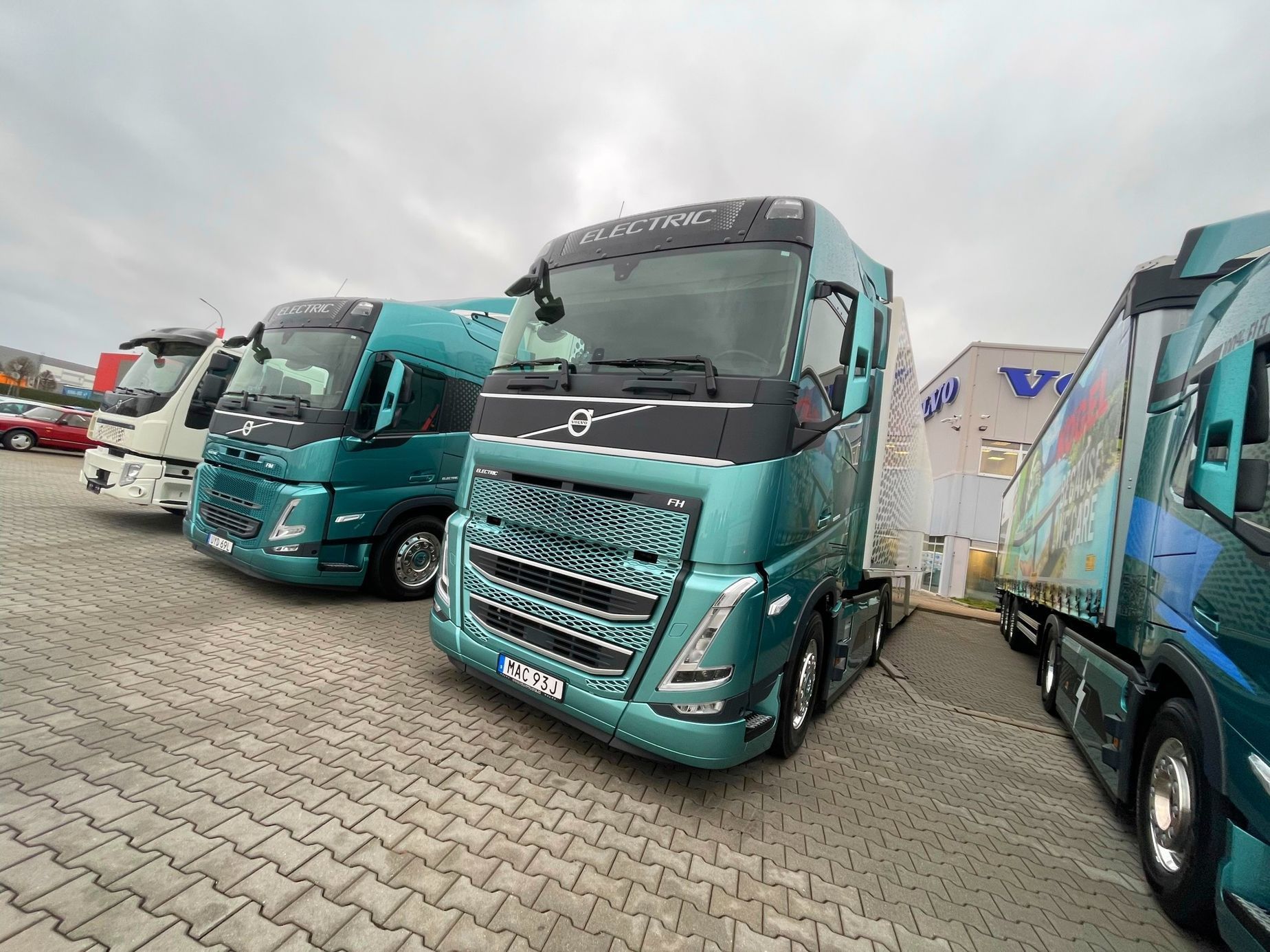 Kamion, elektrický kamion, Volvo Truck
