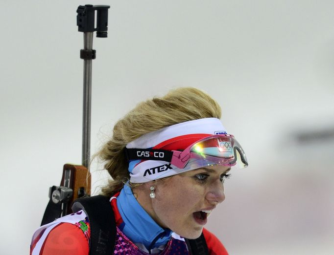 Soči, biatlon, stíhačka Ž: Gabriela Soukalová