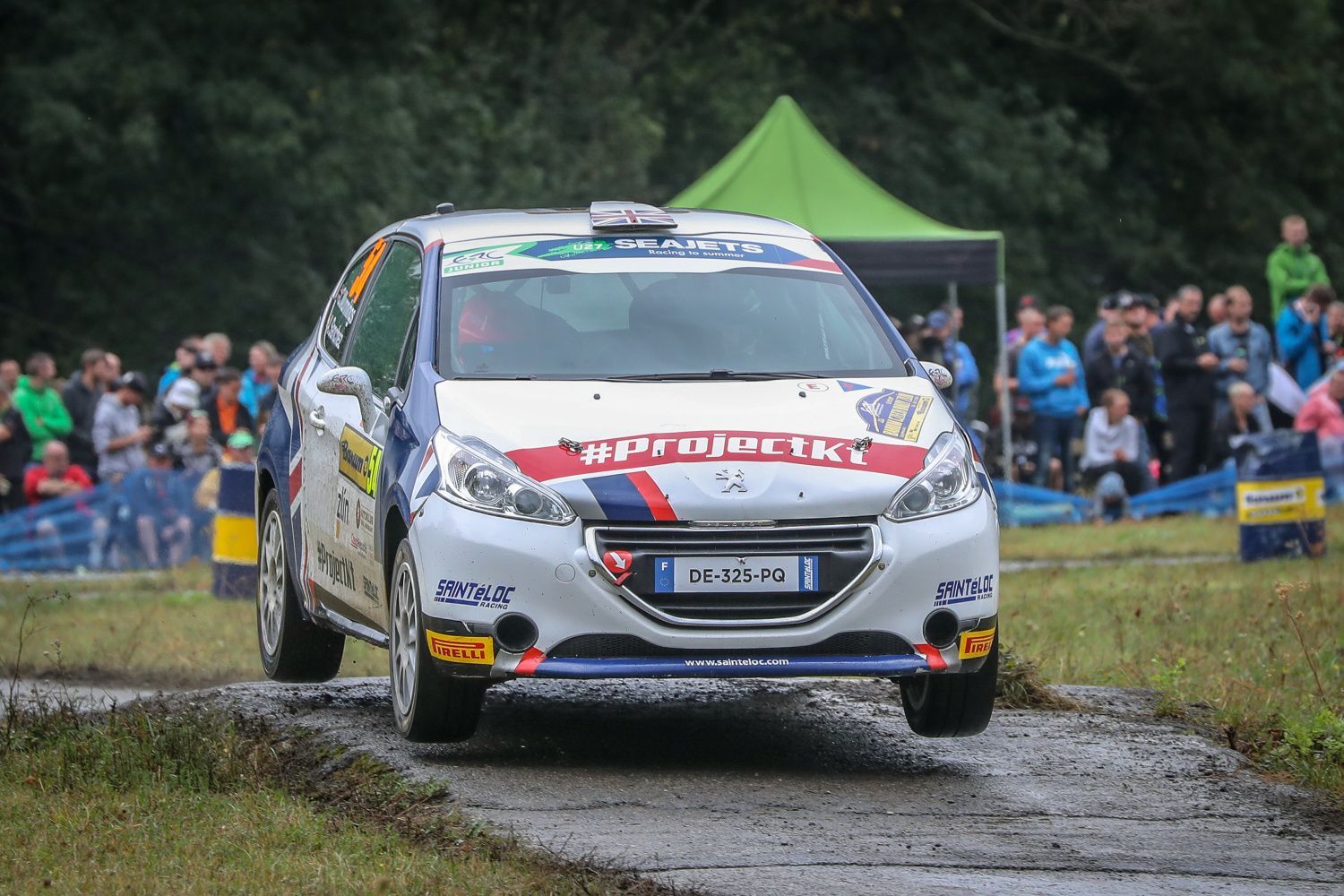 Barum rallye 2018: Catie Munningsová, Peugeot 208 R2