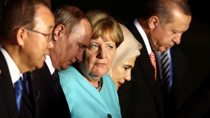 Angela Merkelová na summitu G20