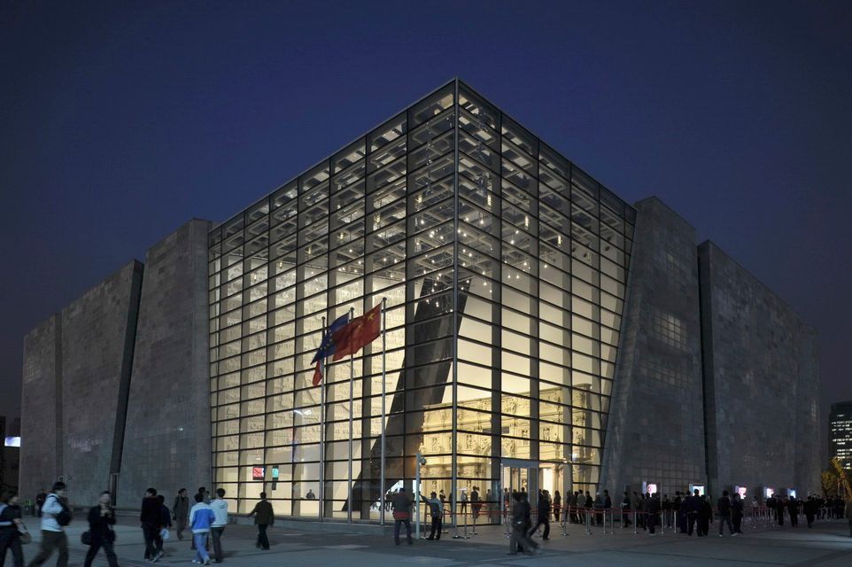 Expo 2010 v Šanghaji těsně před startem