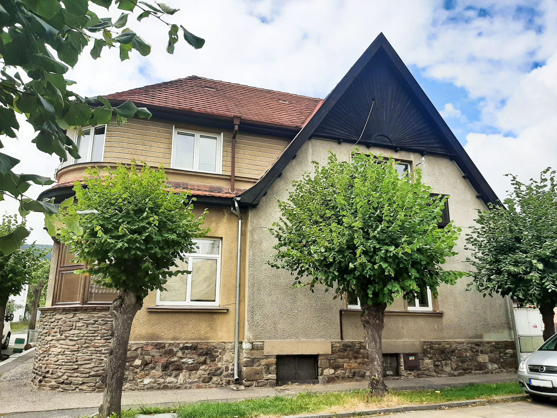 Sušice, vilová čtvrť, vycházka po vilách