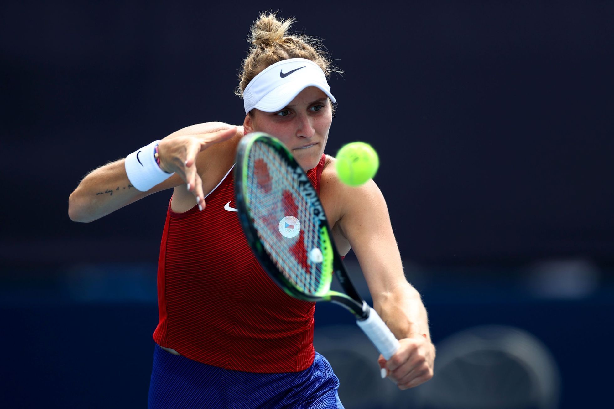 Markéta Vondroušová v 2. kole na OH 2020