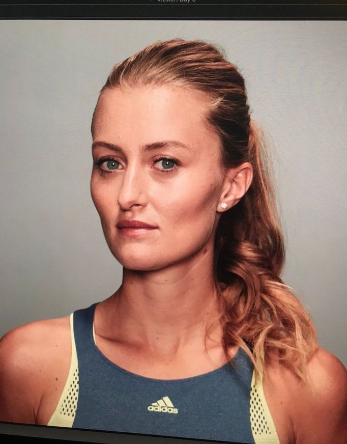 Focení pro WTA: Kristina Mladenovicová