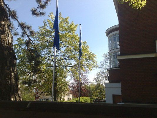 Řecká ambasáda po útoku