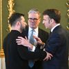 Keir Starmer, Macron, Zelenskyj