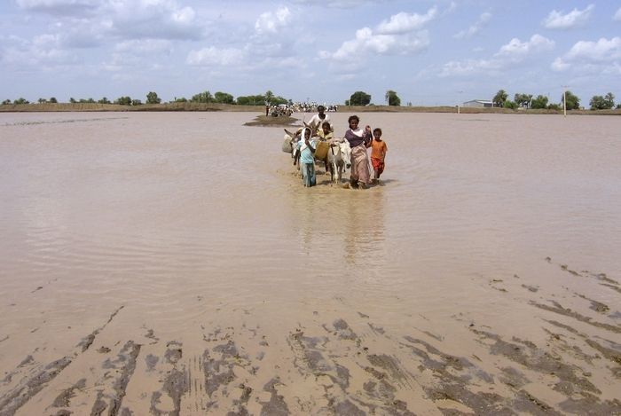 Súdán - povodně