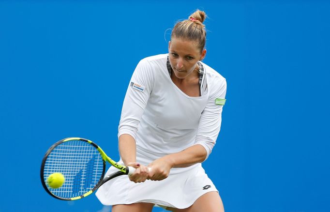 Kristýna Plíšková v Eastbourne 2017