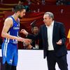 basketbal, MS 2019, Česko - Srbsko, Tomáš Satoranský a trenér Ronen Ginzburg