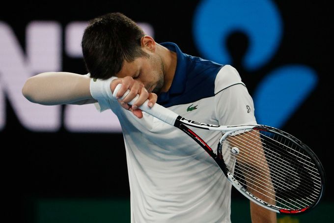 Novak Djokovič na Australian Open 2018