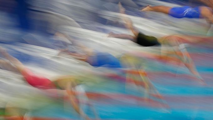 Ilustrační foto z první dne bazénových plaveckých soutěží v rámci MS v Budapešti.