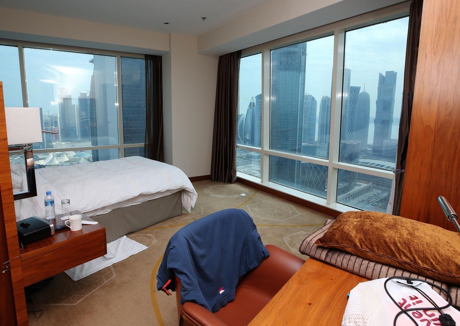 Hotel českých házenkářů Intercontinental City v Kataru