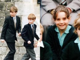 Jak vypadali jako děti? Členové královské rodiny nosili uniformu a neradi se fotili
