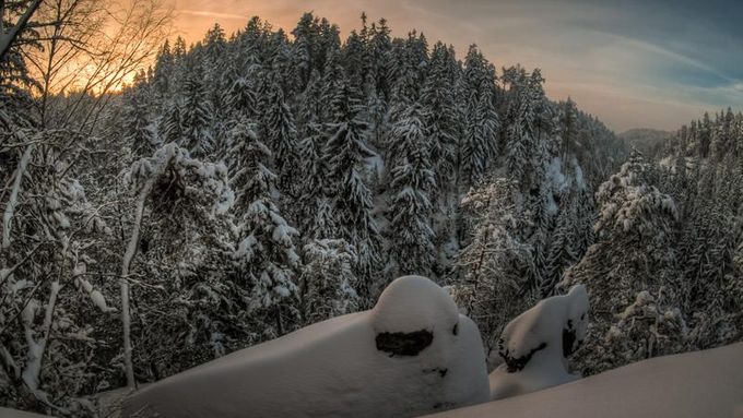 Ve čtvrtek bude sněžit. Ilustrační foto.