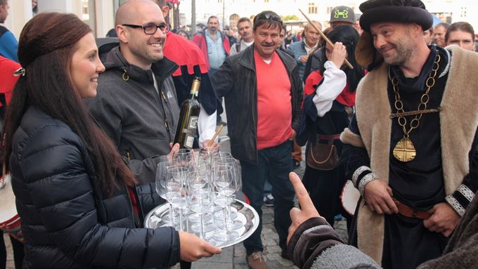 Znojemské historické vinobraní 2015