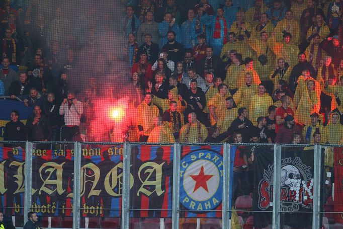 SL, Plzeň-Sparta: fanoušci Sparty