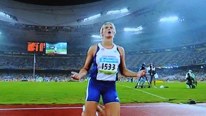 Olympijská vítězka Barbora Špotáková