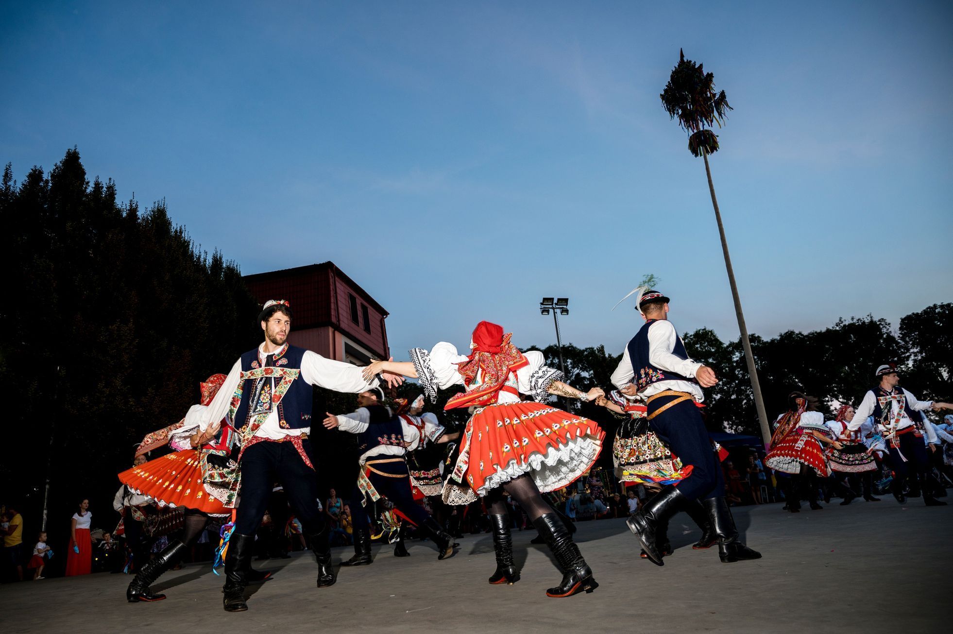 Jednorázové užití / Fotogalerie / Kouzlo folklorních slavností.  Tak vypadaly hody v Brně Slatiny