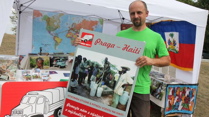 Manažer projektu pomoci Čechů na Haiti Ivo Roškanin