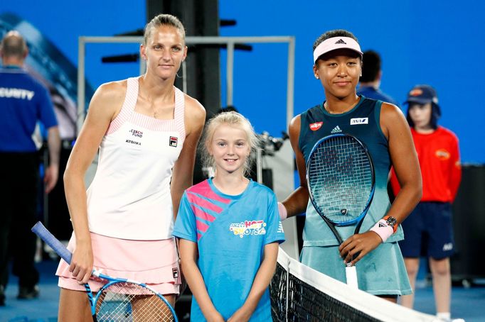 Karolína Plíšková a Naomi Ósakaová v semifinále Australian Open 2019