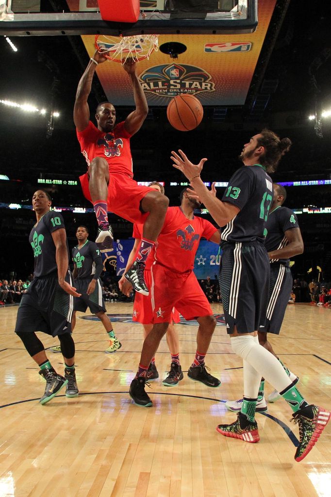 NBA All Star Game 2014: Východ vs. Západ (Howard a Noah)