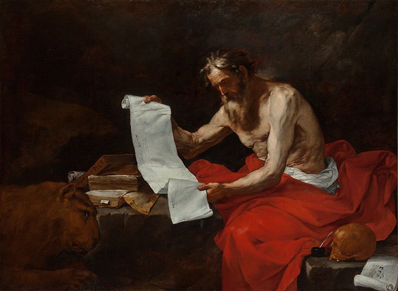Jusepe de Ribera: Sv. Jeroným