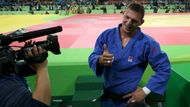 A jak slíbil, tak také v boji o nejcennější olympijský kov kategorie do 100 kilogramů učinil.