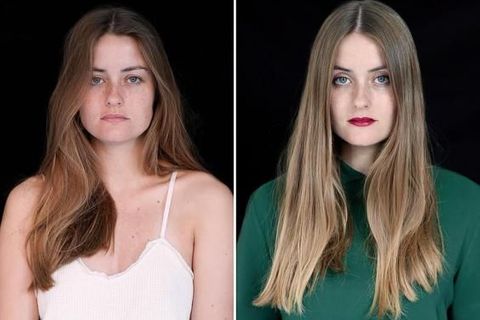 Před a po: Fotografka zachytila, jak vypadají různí lidé v 7 ráno a v 7 večer