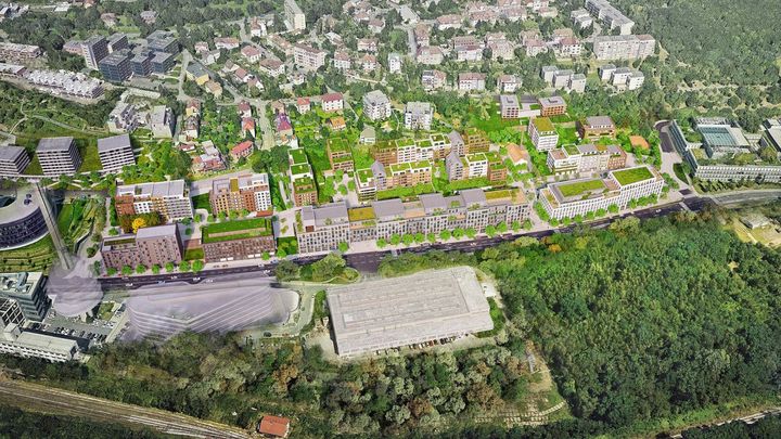 Penta staví v pražských Jinonicích. Do Nové Waltrovky investuje čtyři miliardy korun