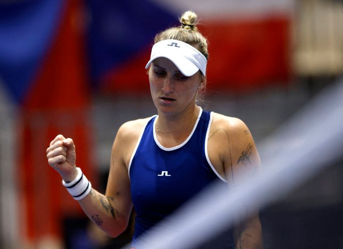 Markéta Vondroušová v Poháru Billie Jean Kingové