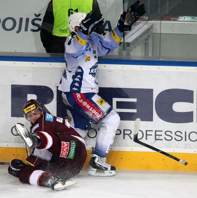 Extraliga, Sparta Praha - Kometa Brno: Zdeněk Bahenský  - Hynek Zohorna