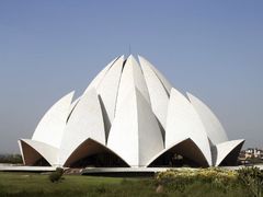 Lotosový chrám je zasvěcen nejen minoritnímu náboženství Baháí, Dillí