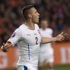 Nizozemsko-Česko: Pavel Kadeřábek slaví gól