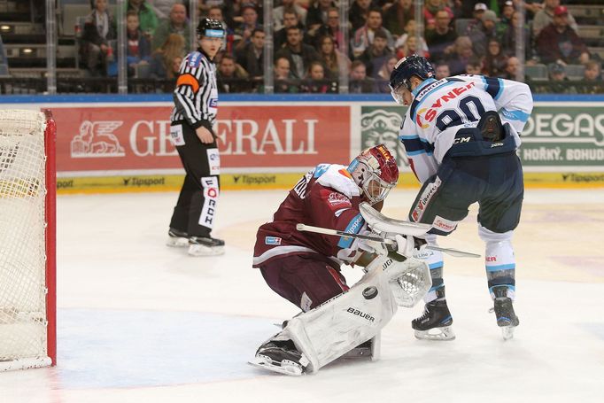 Předkolo playoff: Sparta - Liberec; Sami Aitokallio, Tyler Redenbach