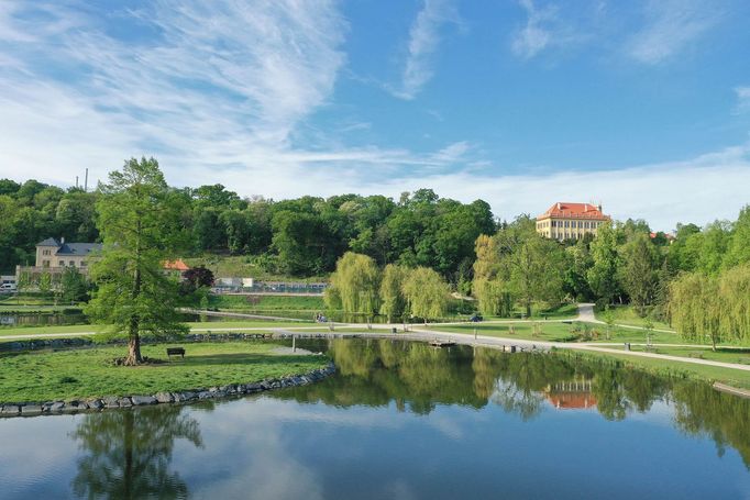 Park Stromovka v Praze-Bubenči