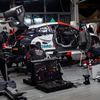 Tým Toyota během Rallye Monte Carlo 2022
