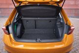 Škoda Fabia má v základním uspořádání kufr o objemu 380 litrů.