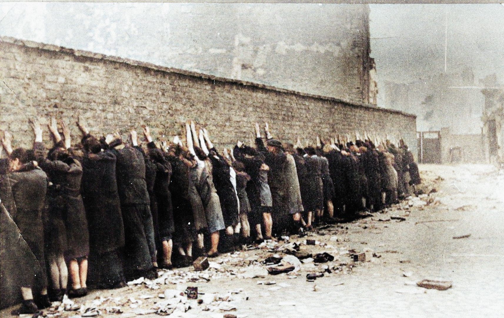Varšavské ghetto, Varšava, Holocaust, Nacismus, Válka, Židé, Polsko