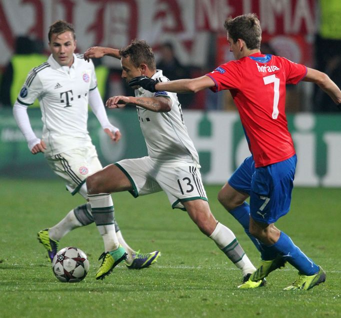 LM, Plzeň - Bayern: Tomáš Hořava (7) - Rafinha