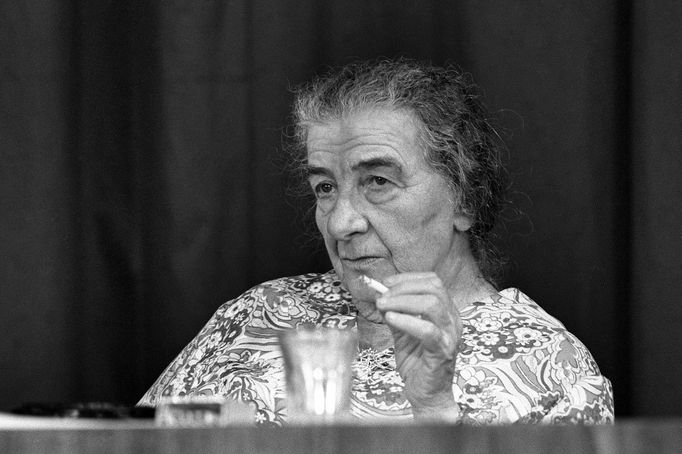 Golda Meirová v roce 1973