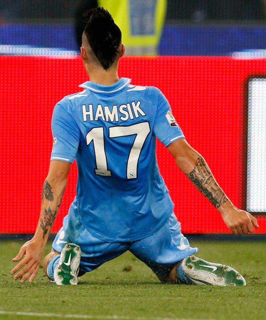 Marek Hamšík, slovenský fotbalista v dresu Neapole