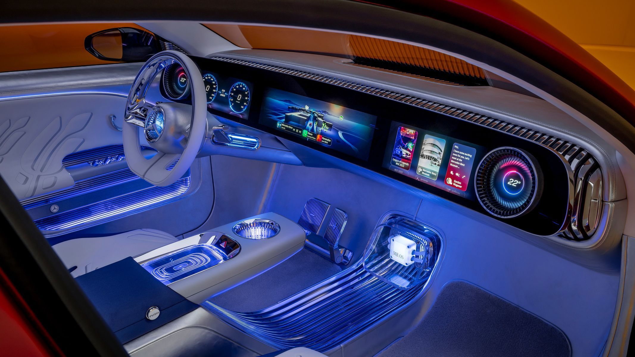 Mercedes CLA koncept 2023