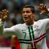 Cristiano Ronaldo slaví gól, kterým potopil Česko