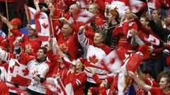 OH: Kanada vs USA (fanoušci)