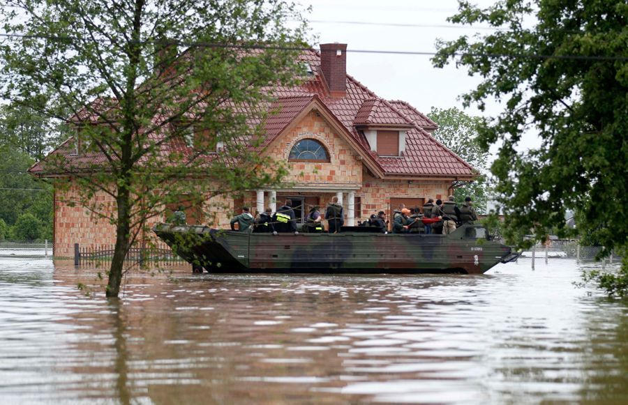 Povodně v Polsku