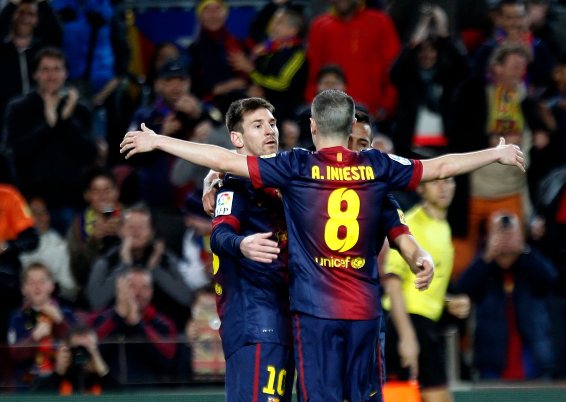 Nejlepší evropští kanonýři: Messi a Iniesta